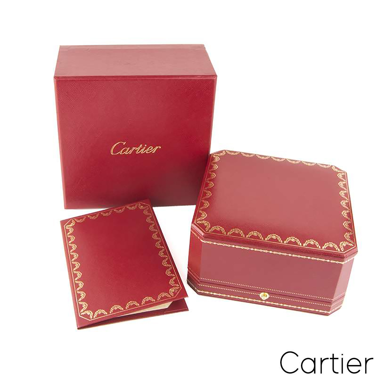 Cartier White Gold Diamond & Ceramic Love Ring Size 51 B4207600